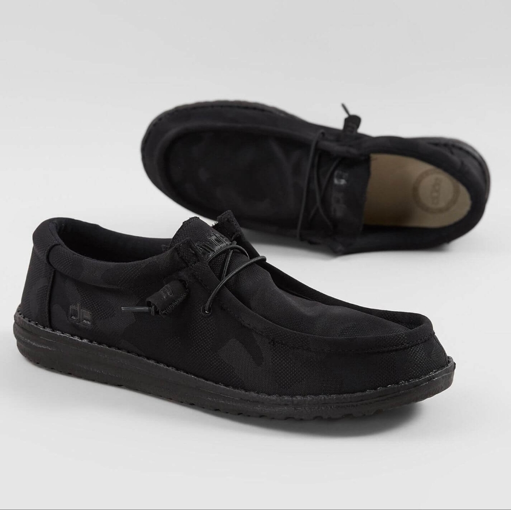 Hey Dude Men's Shoes Wally black sz. 12